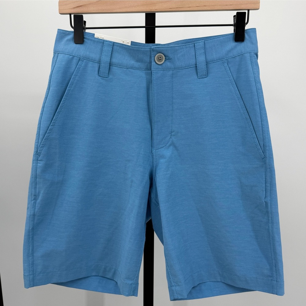 NWT Southern Tide Mens W28 T3 Gulf Shorts Blue Performance Golf UPF